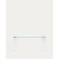 Обеденный стол Adularia прозрачный 160 x 90 см5